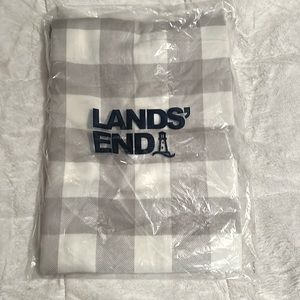 **NEW** LANDS’ END CASHTOUCH BUFFALO CHECK THROW